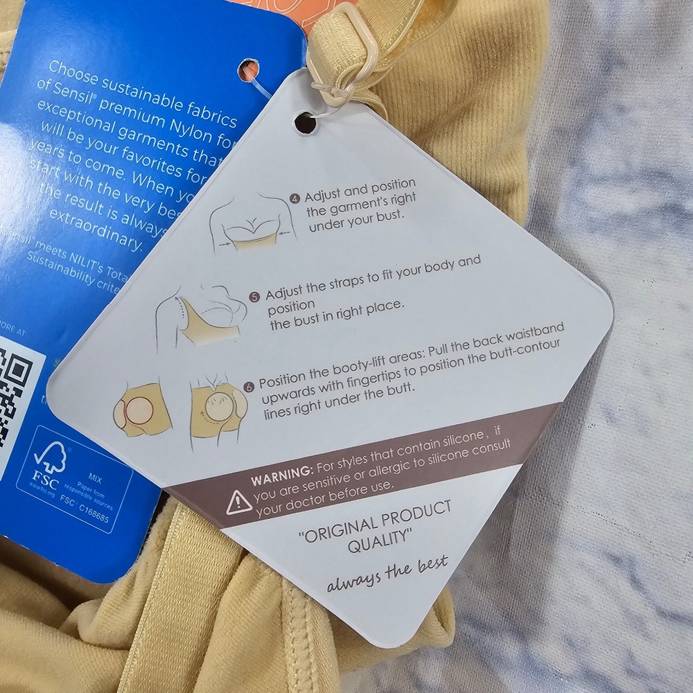 FeelinGirl Body Shaper WOMENS XL/XXL Seamless Tummy Control Butt Lift Shapewear - Picture 11 of 15